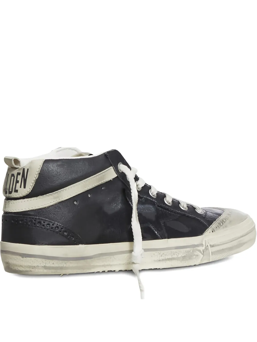 Golden Goose star-patch sneakers Black
