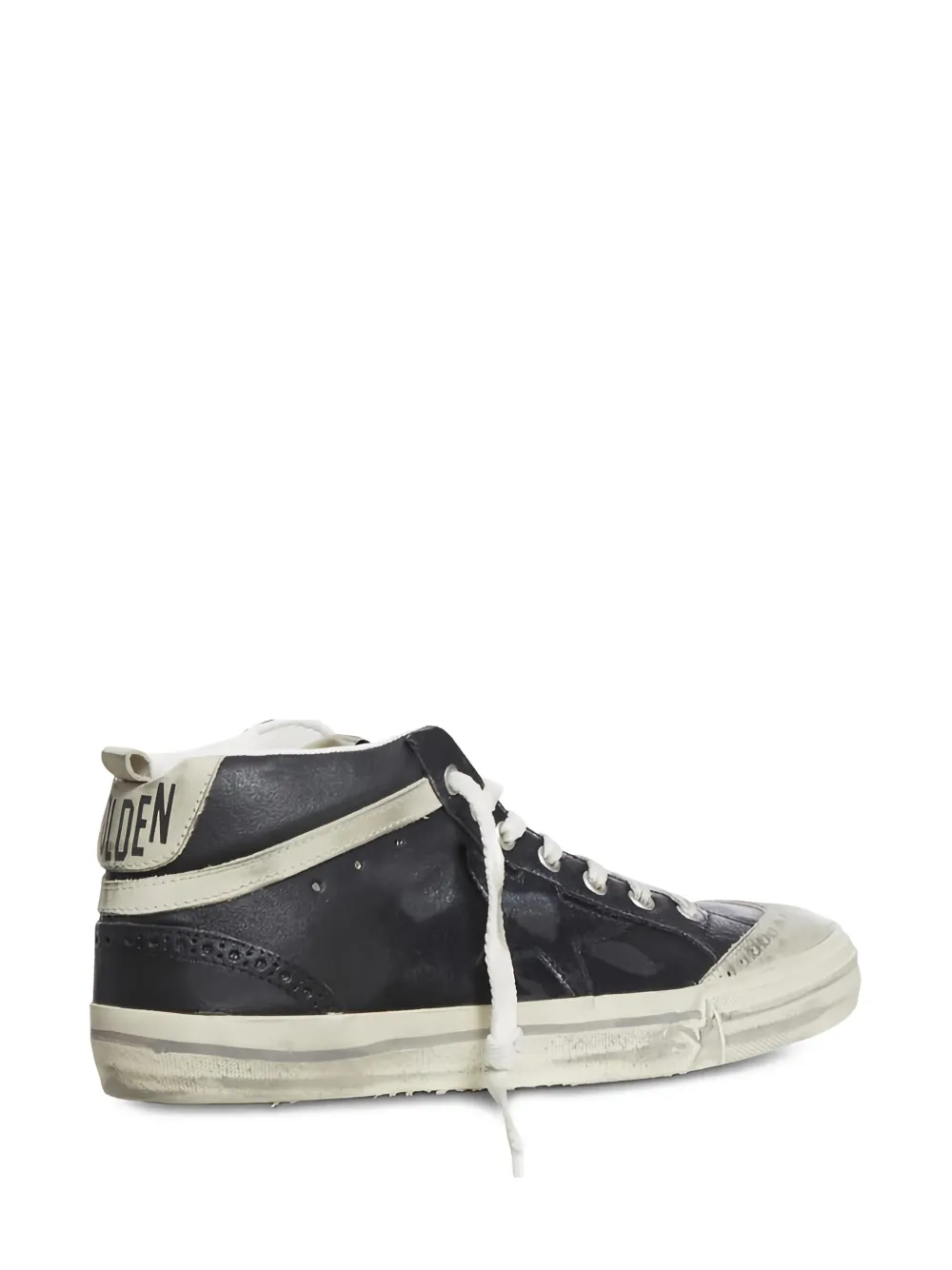 Golden Goose star-patch sneakers Black