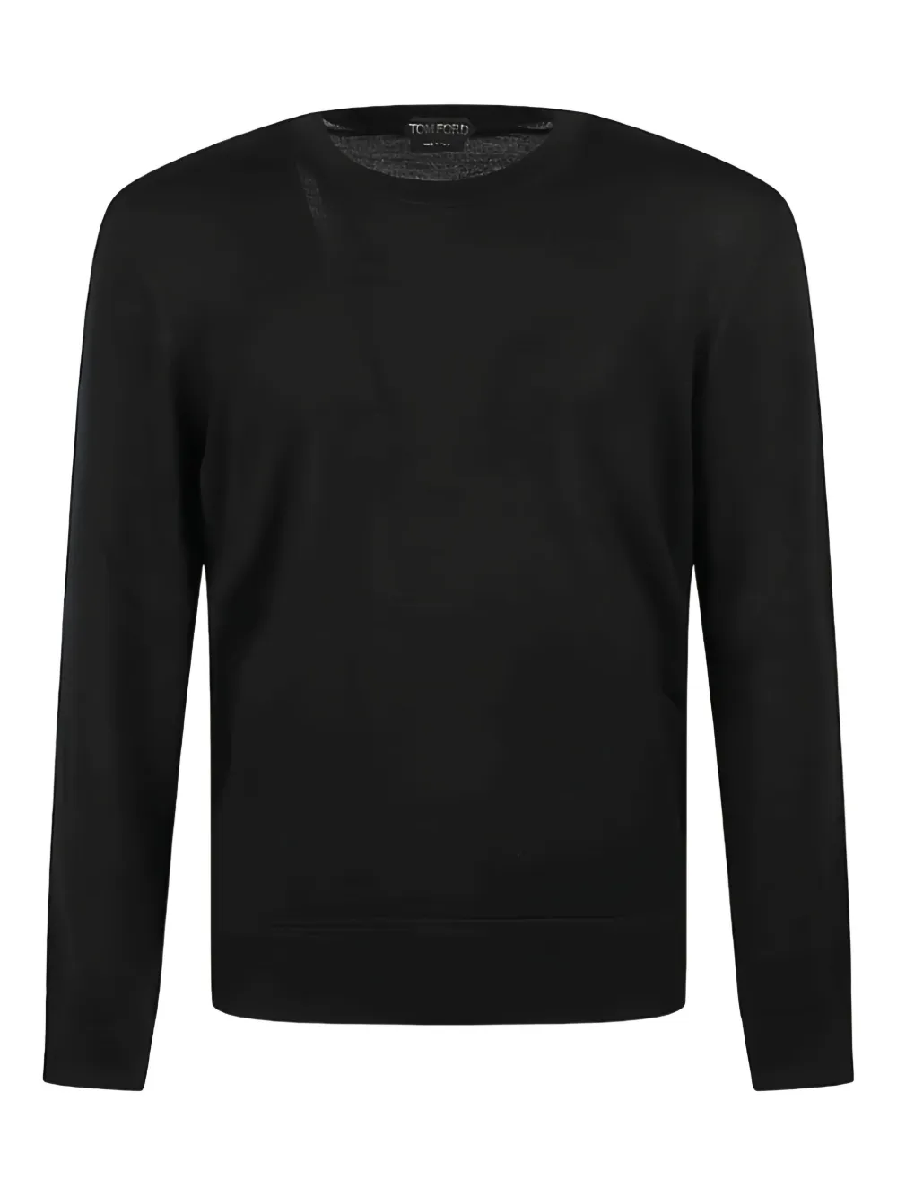 TOM FORD crew-neck long-sleeve sweater Zwart