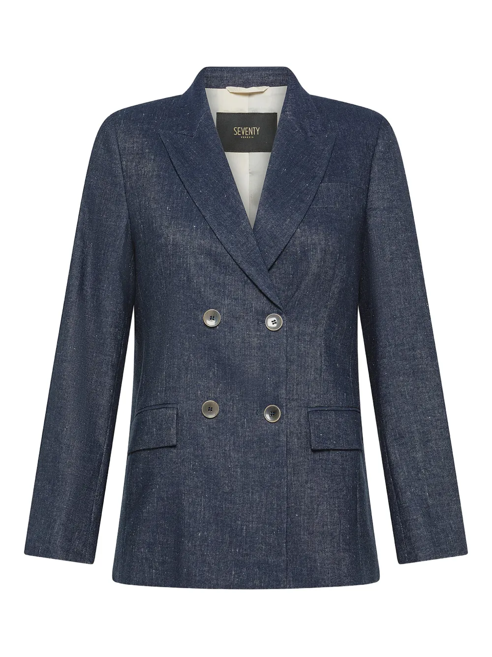 Seventy Blazer met dubbele rij knopen Blauw