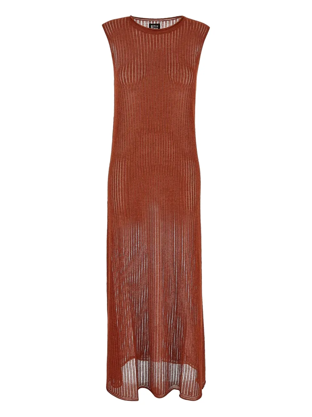 Fisico robe de plage à design sans manches | marron | Image 1
