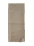 Gentry Portofino wool scarf - Neutrals