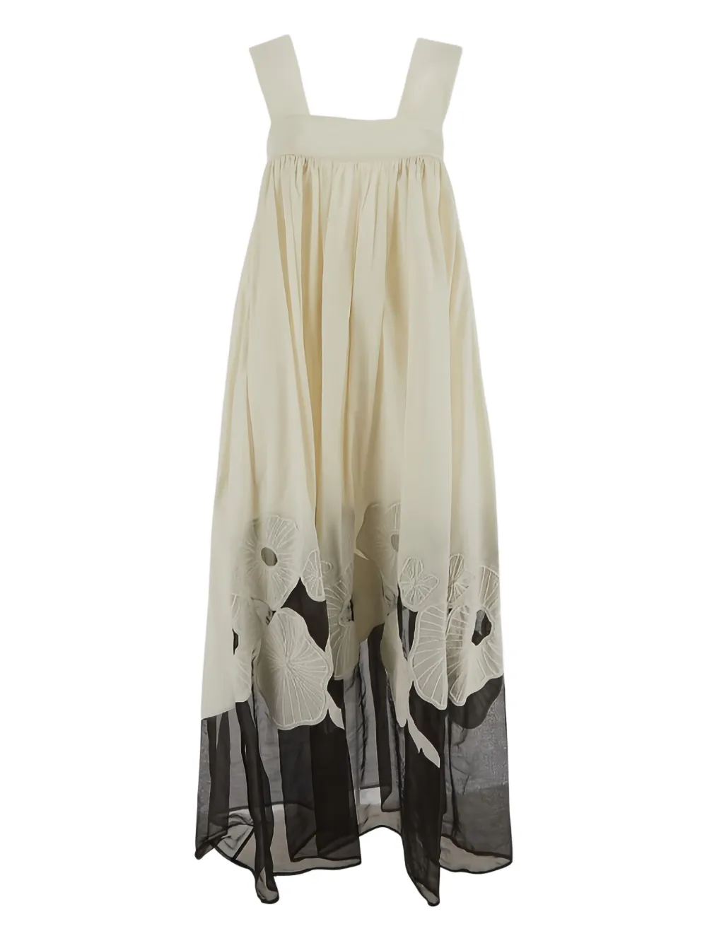 Gentry Portofino Katoenen jurk Beige