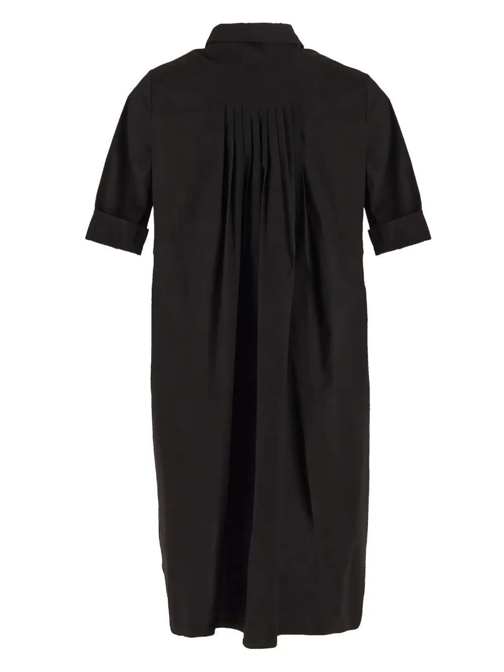 Gentry Portofino Katoenen shirtjurk - Zwart