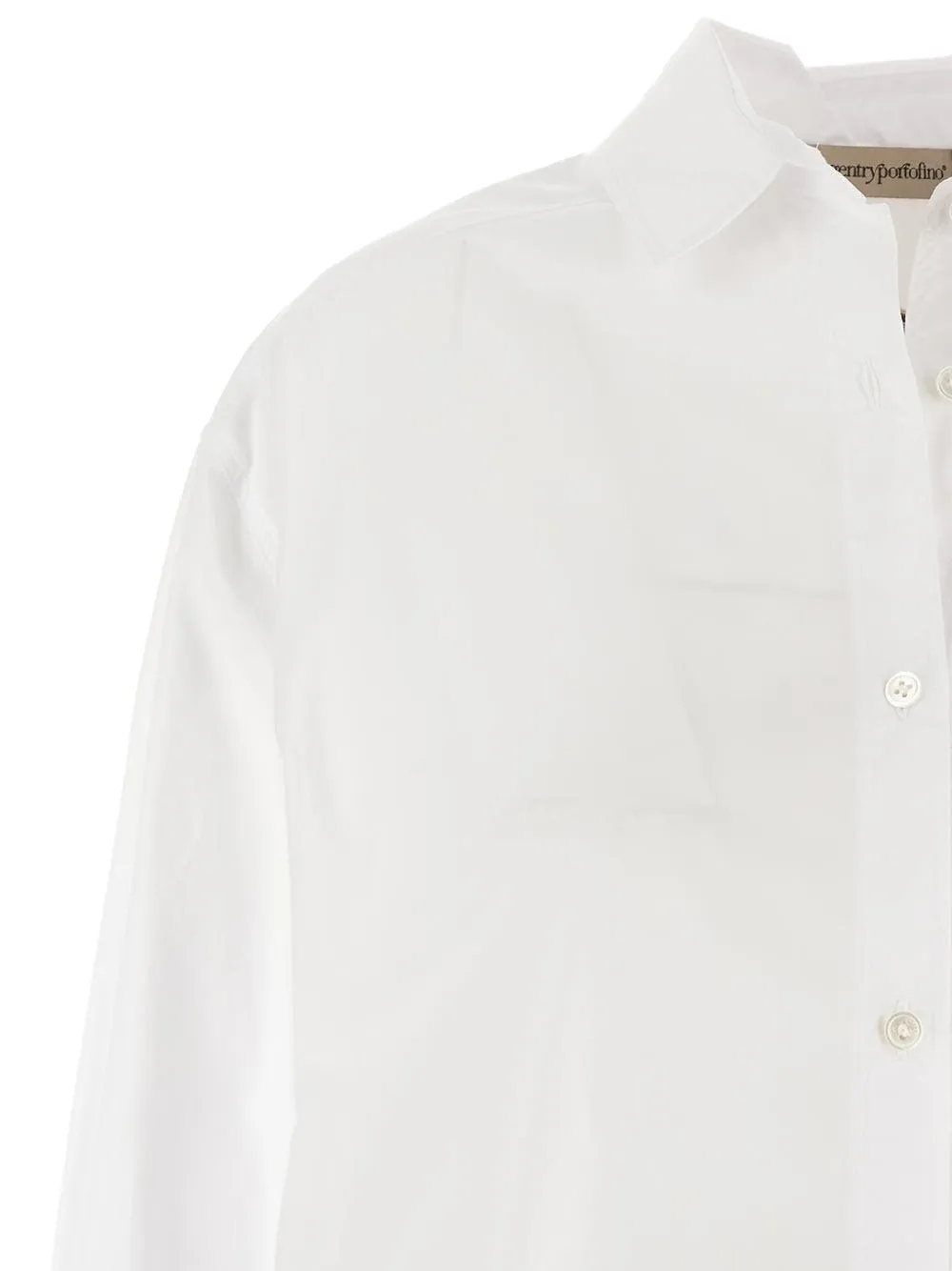 Gentry Portofino Katoenen blouse Wit