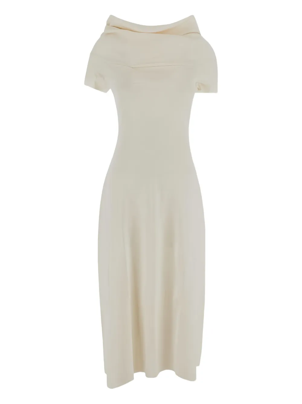 Gentry Portofino roll-neck midi dress