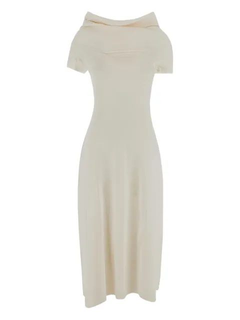 Gentry Portofino roll-neck midi dress