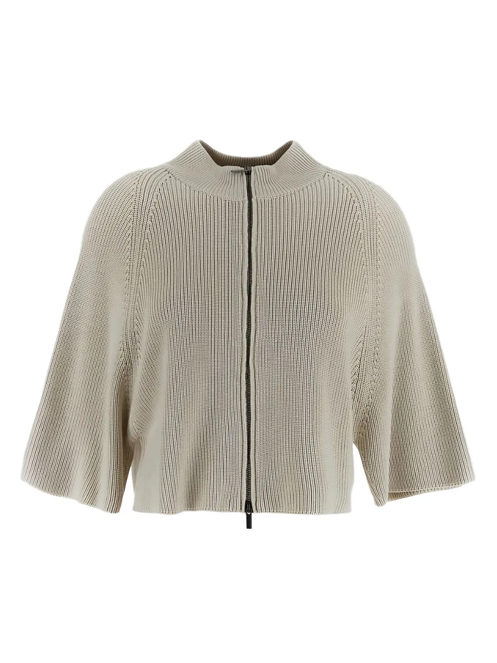 Gentry Portofino ribbed-knit cardigan