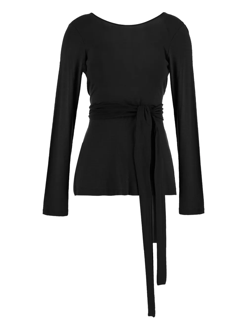 Gentry Portofino Blouse met ceintuur Zwart