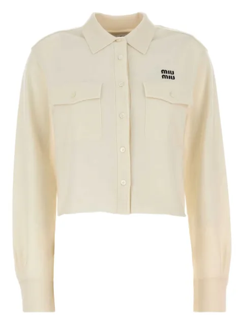 Miu Miu cashmere shirt
