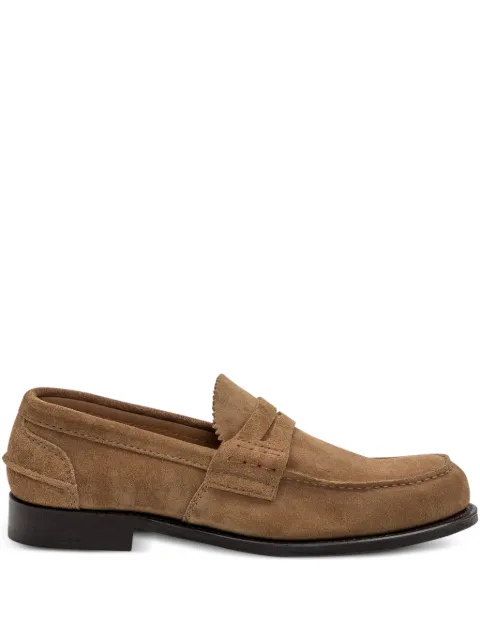Church's suede loafers