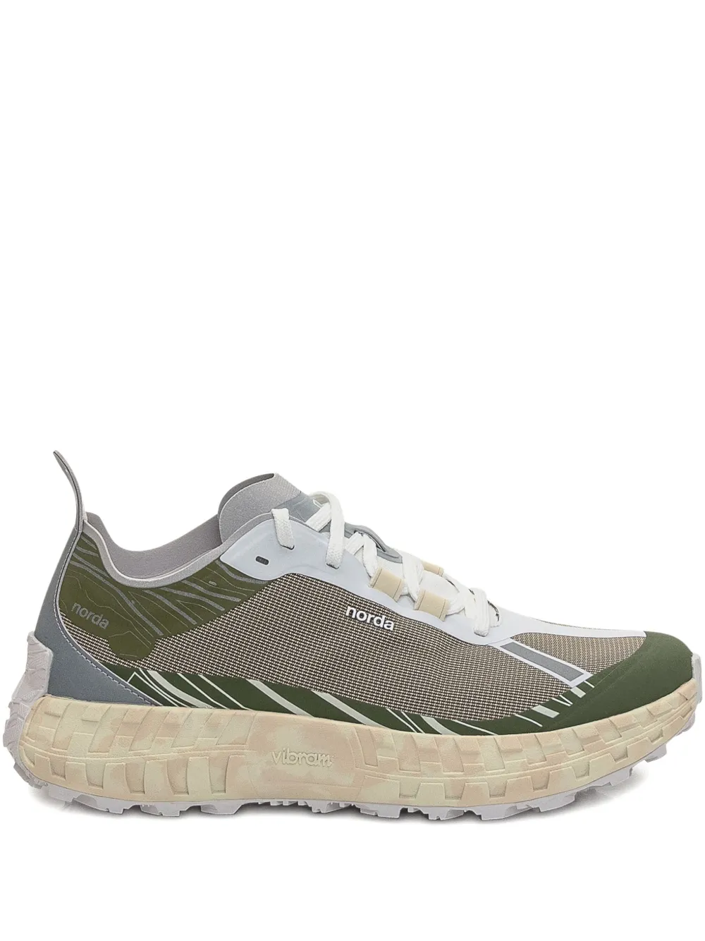 norda logo-print sneakers | Green | Image 1
