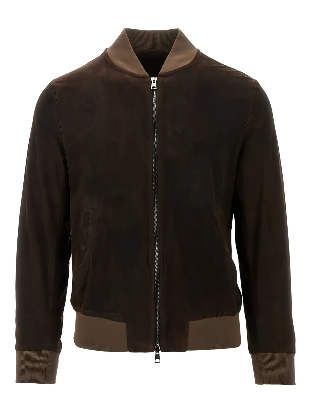 suede bomber jacket