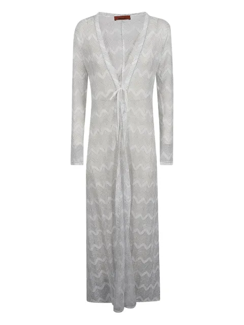 Missoni V-neck cardi-coat