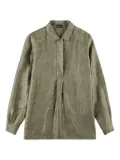 Fay pleated tunic - Green