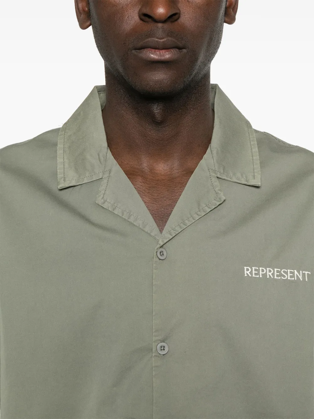 Represent Serif overhemd Groen