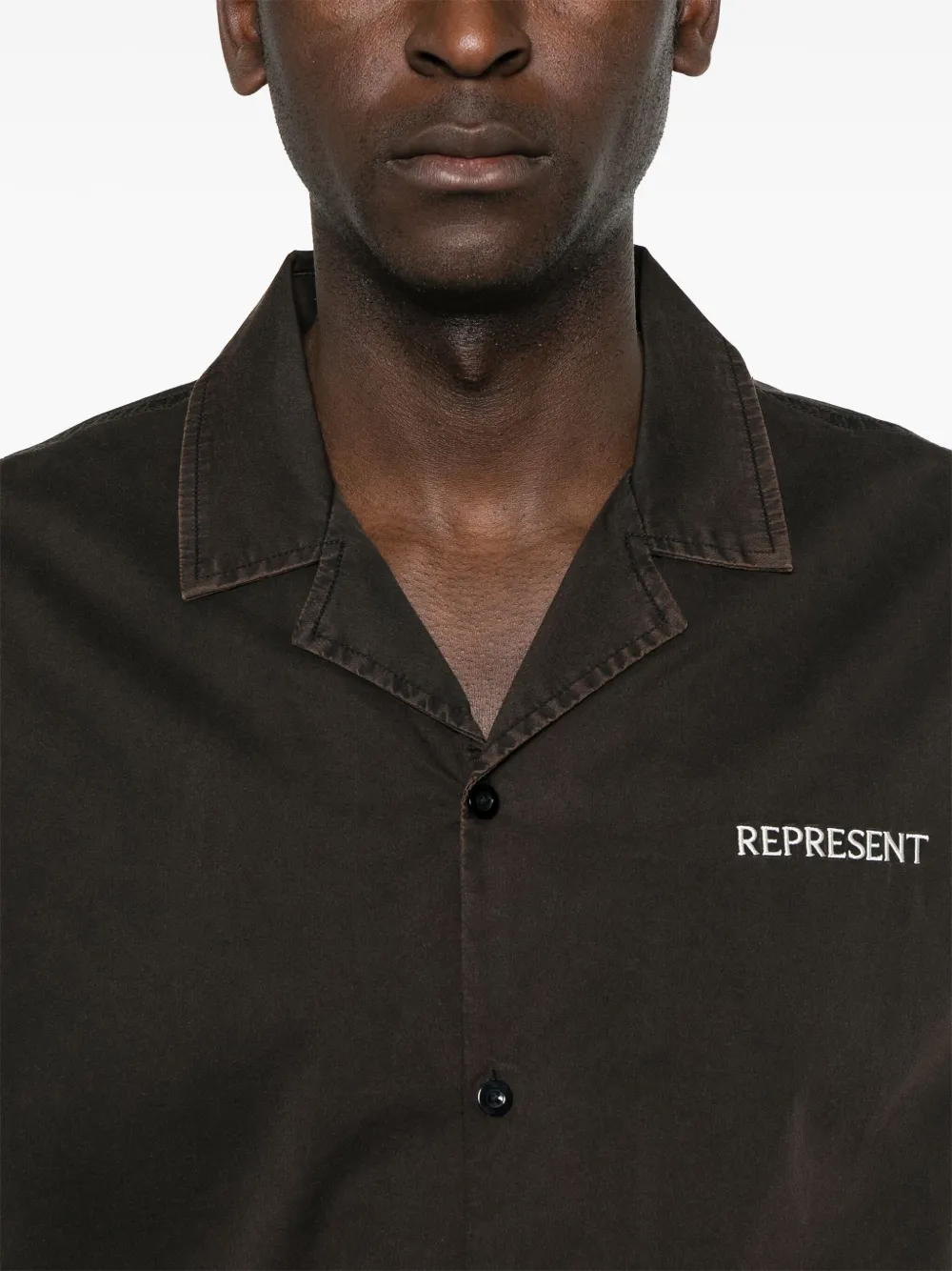 Represent Serif overhemd Zwart