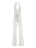 Fisico broderie-anglaise jumpsuit - White
