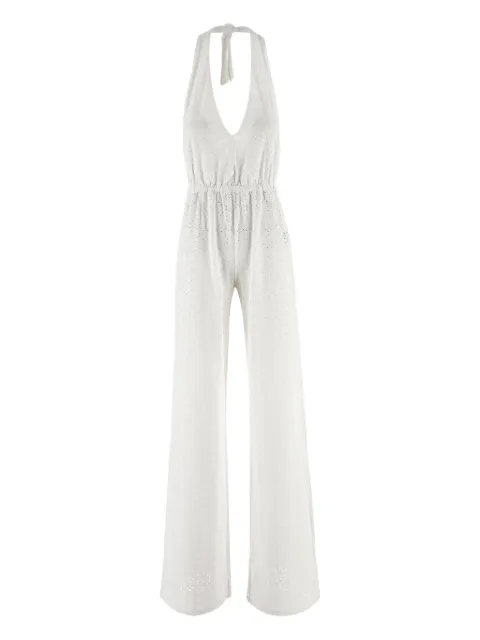 Fisico broderie-anglaise jumpsuit