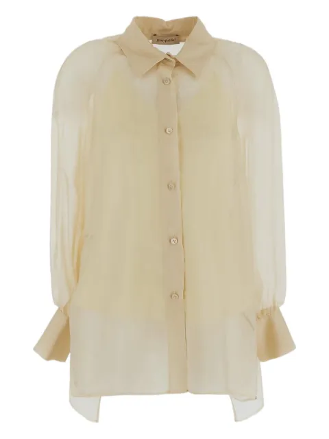 Gentry Portofino Fantasy-print silk shirt