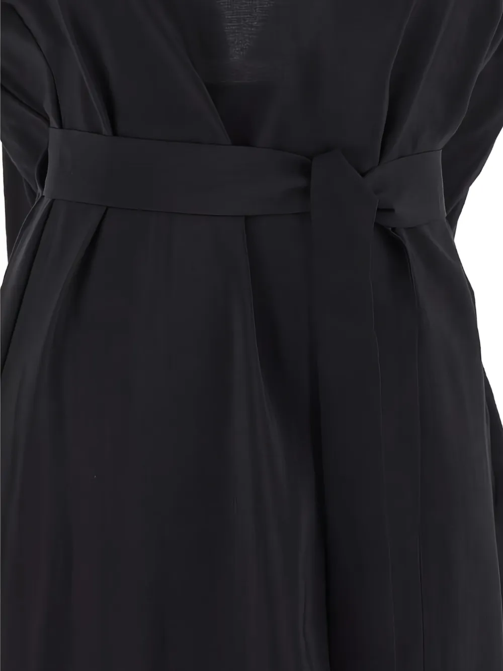 Gentry Portofino Maxi-jurk met ceintuur Zwart