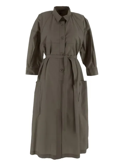 Gentry Portofino belted shirt dress