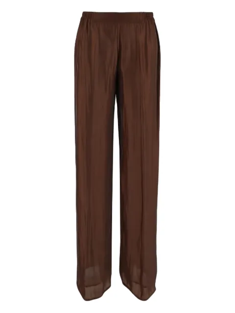 Gentry Portofino pleat-detail palazzo trousers