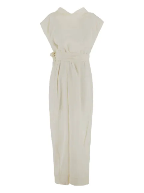 Gentry Portofino belted maxi dress