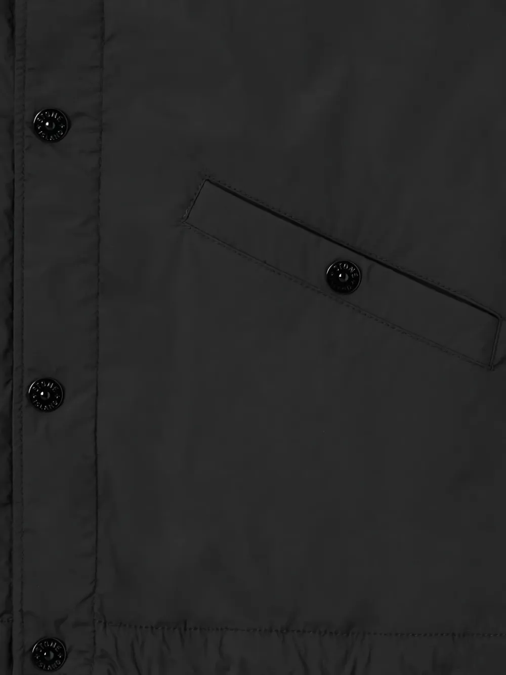 Stone Island Junior Jack met Compass-print Zwart