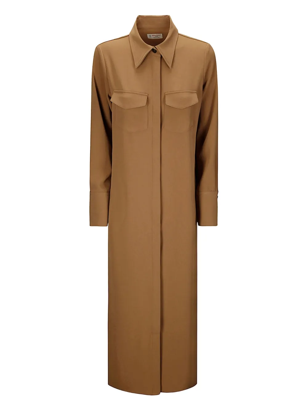 Alberto Biani Maxi-jurk Bruin