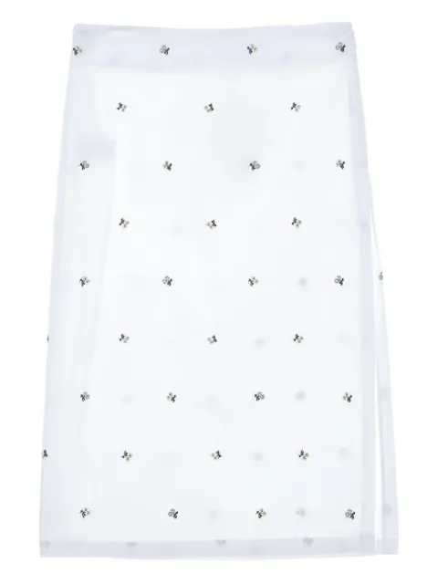 Rier falda midi con estampado floral