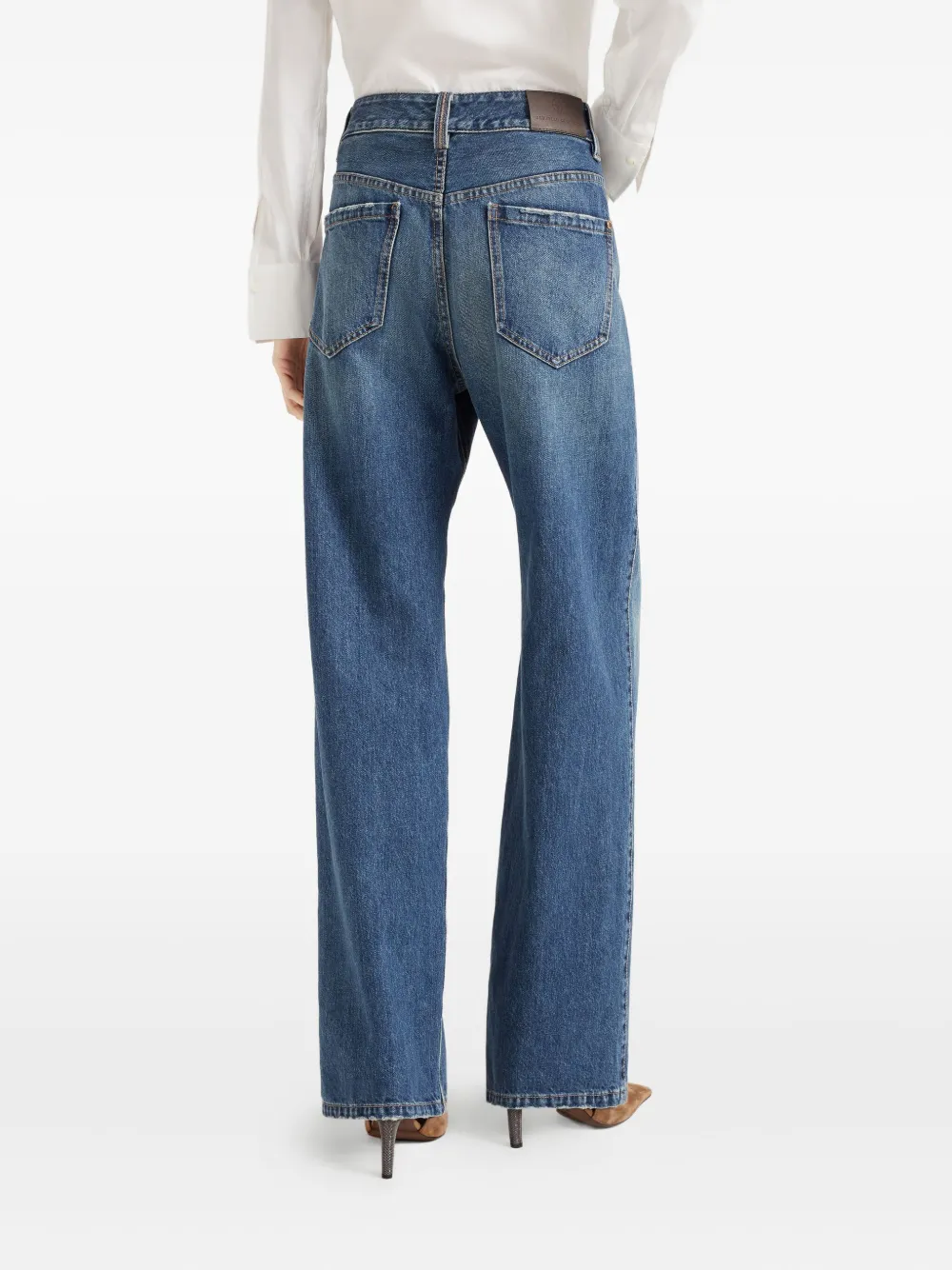 Brunello Cucinelli Contemporary jeans Blauw