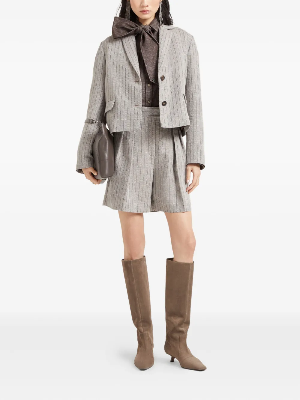 Brunello Cucinelli short à pinces | Shorts courts | Image 2