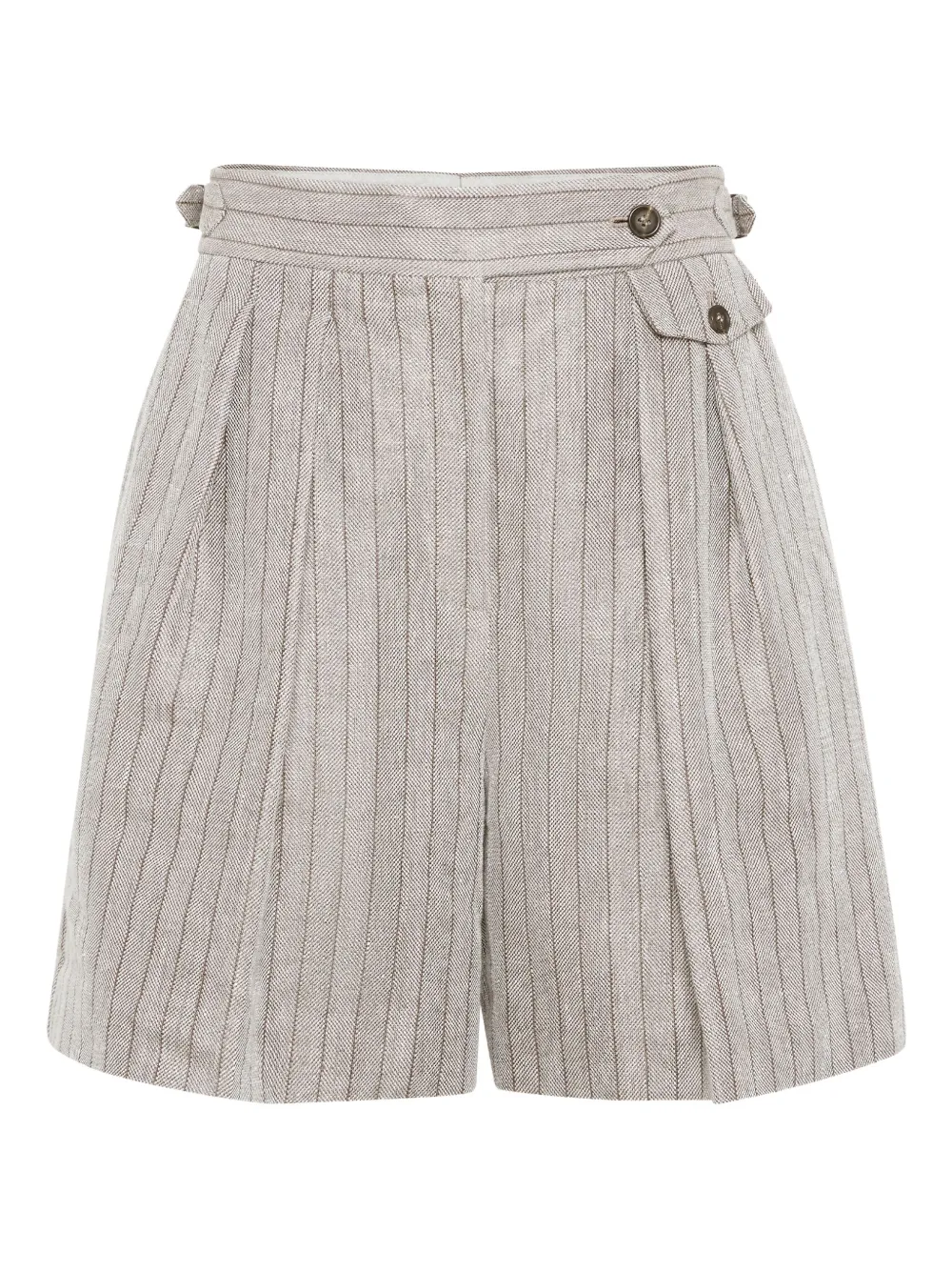 Brunello Cucinelli short à pinces | gris | Image 1
