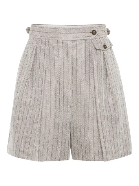 Brunello Cucinelli pleat-detailing shorts 