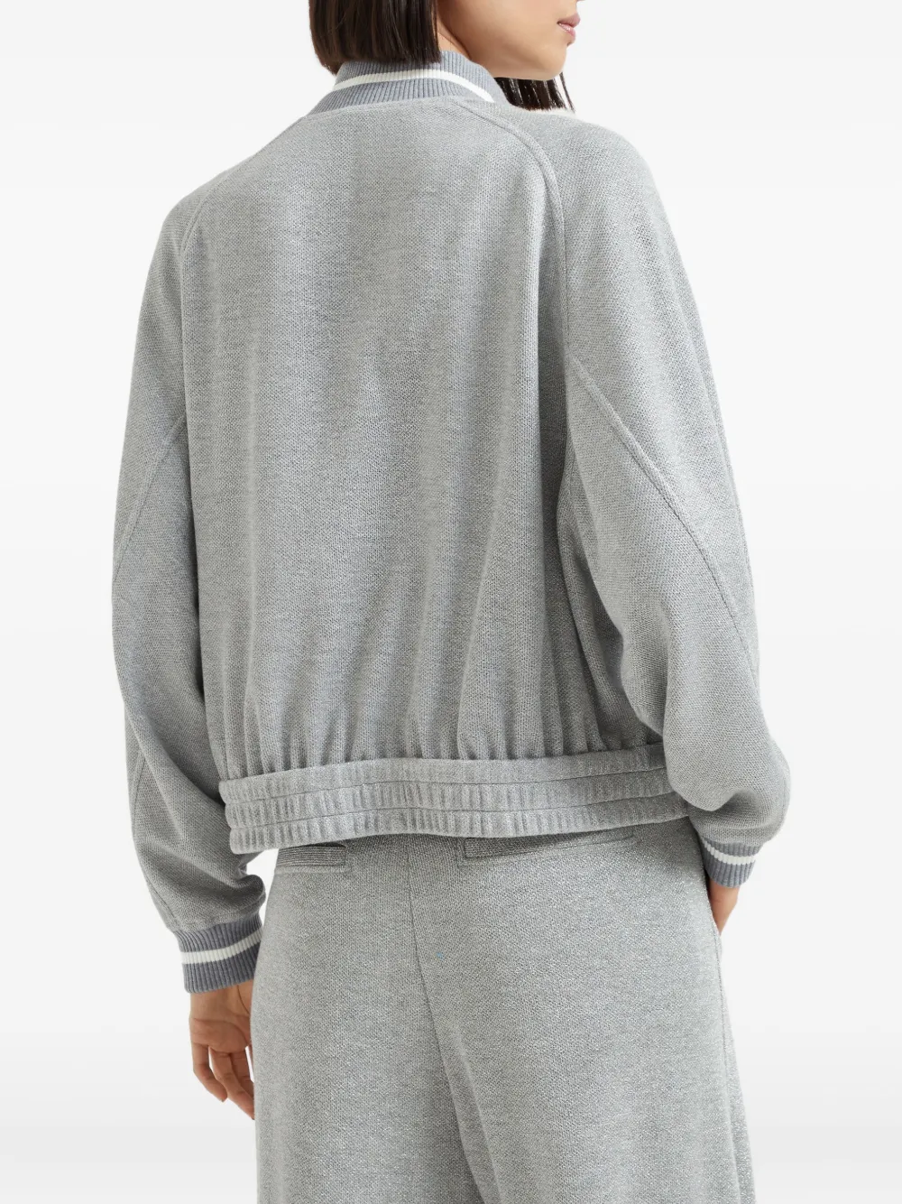 Brunello Cucinelli Cotton-blend Bomber Jacket