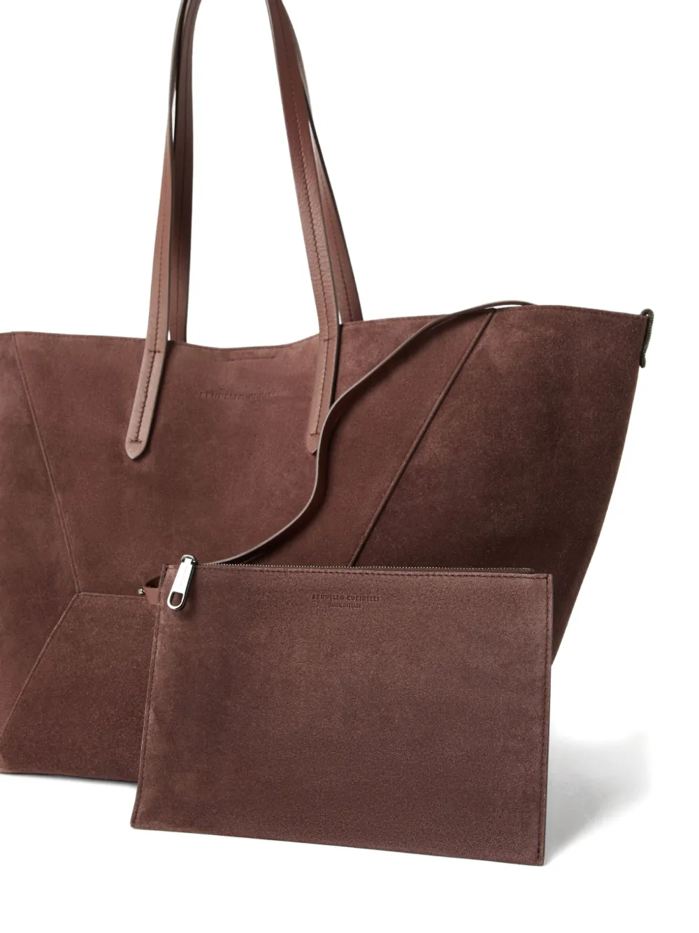 BRUNELLO CUCINELLI DUO SUEDE TOTE BAG