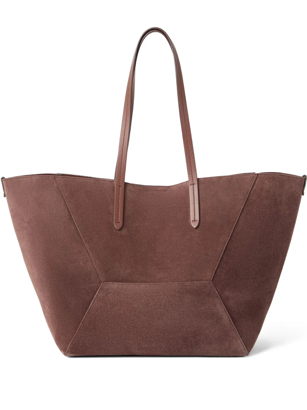 Brunello Cucinelli Duo Suede Tote Bag