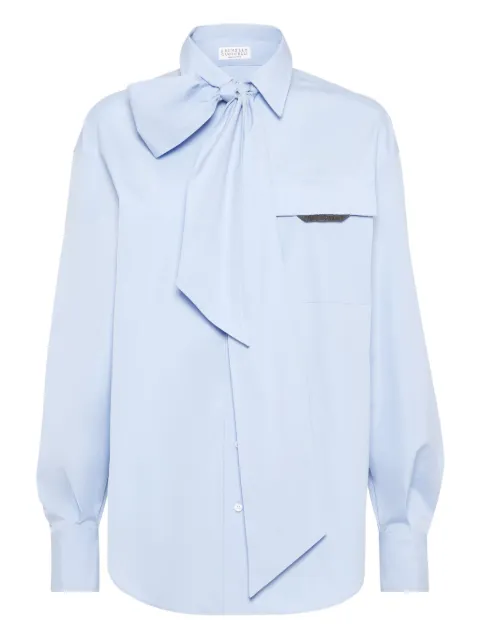 Brunello Cucinelli camisa de algodón