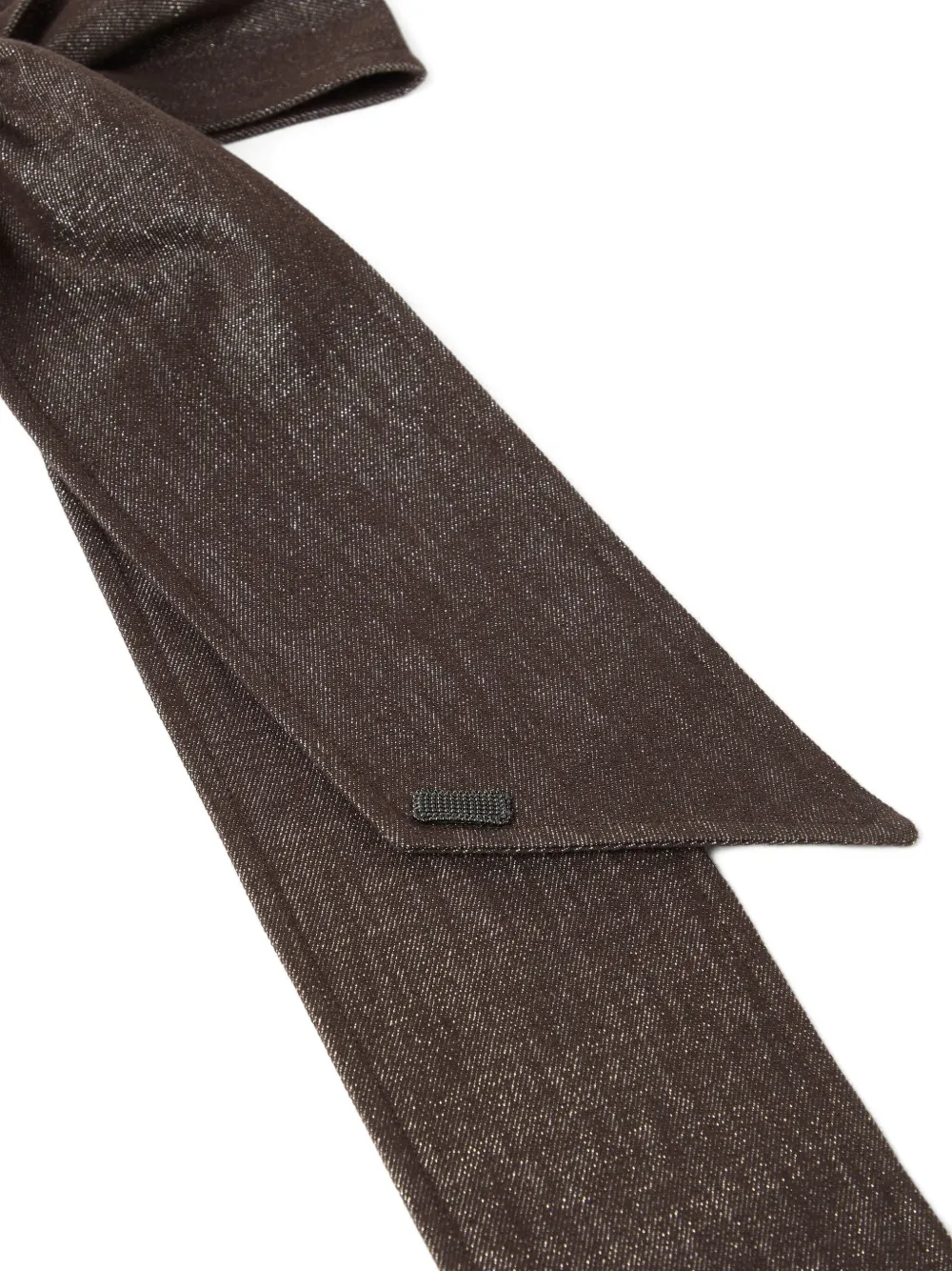 Brunello Cucinelli Denim foulard - Bruin
