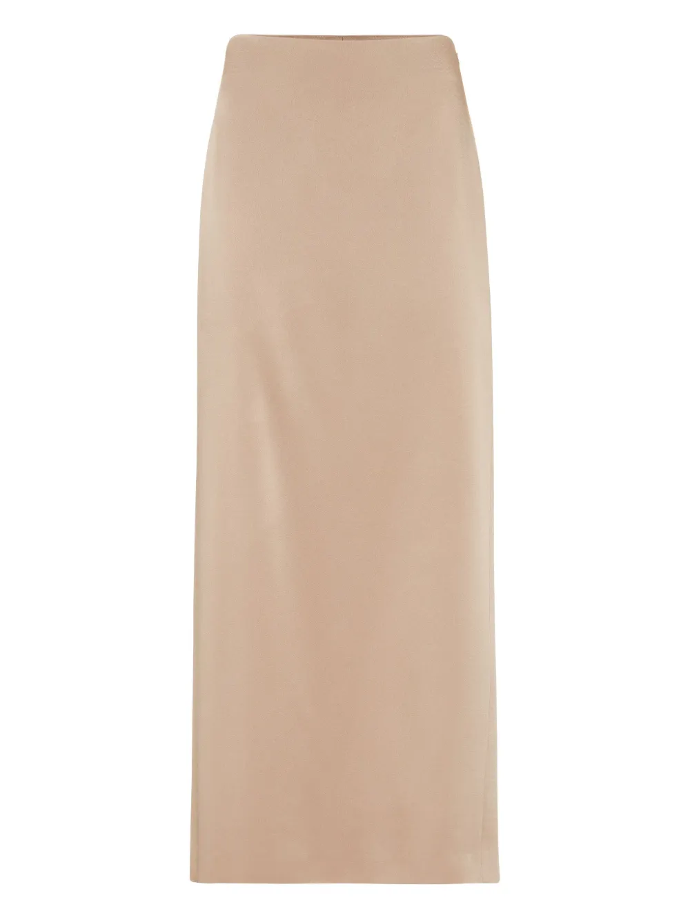 Brunello Cucinelli jupe mi-longue à taille haute | tons neutres | Image 1