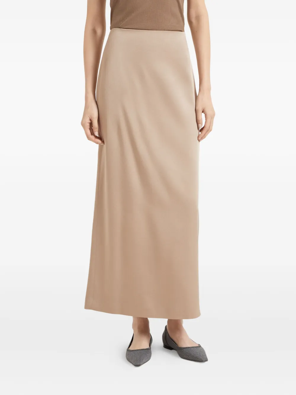 Brunello Cucinelli High waist rok Beige