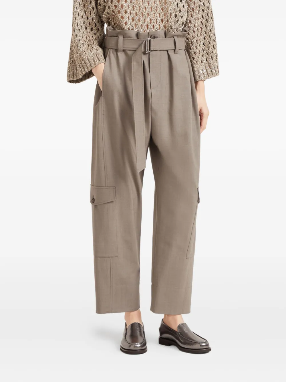 Brunello Cucinelli Cargo broek Beige