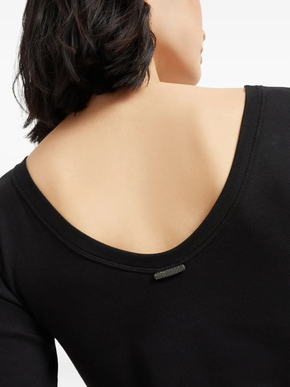 Brunello Cucinelli Katoenen T-shirt Zwart