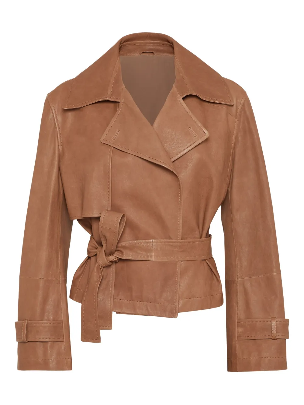 Brunello Cucinelli Leather Jacket