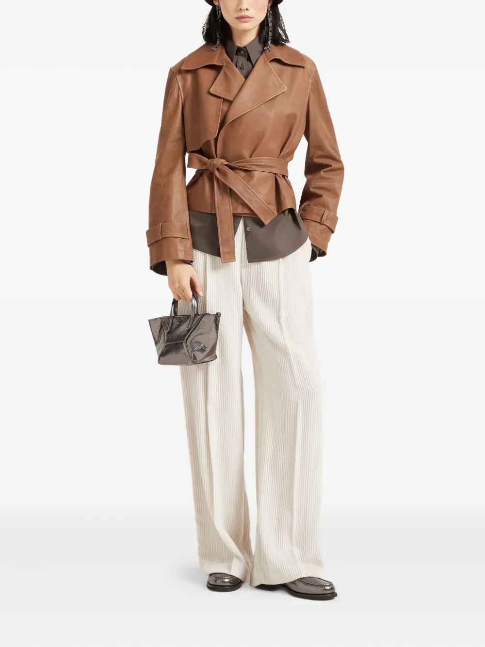 Brunello Cucinelli leather jacket | Leather Jackets | Image 2