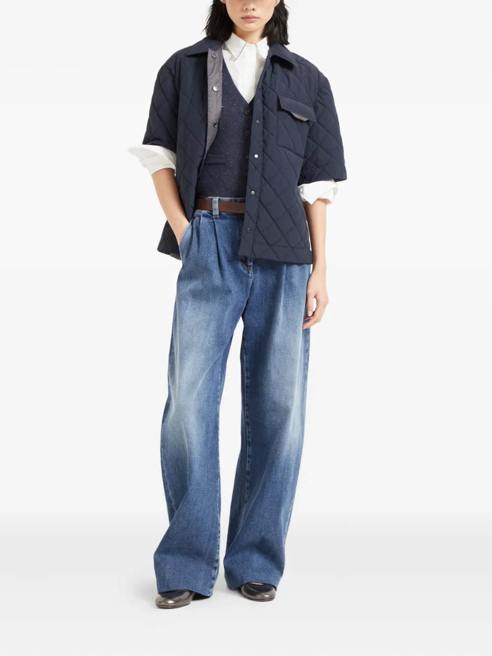 Brunello Cucinelli chaleco con botones | Chalecos y camisetas | Image 2