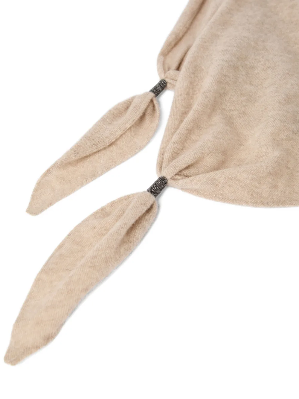 Brunello Cucinelli Monili-chain scarf - Beige