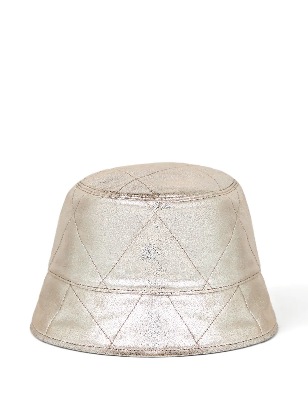 Brunello Cucinelli lamé bucket hat | Gold | Image 1