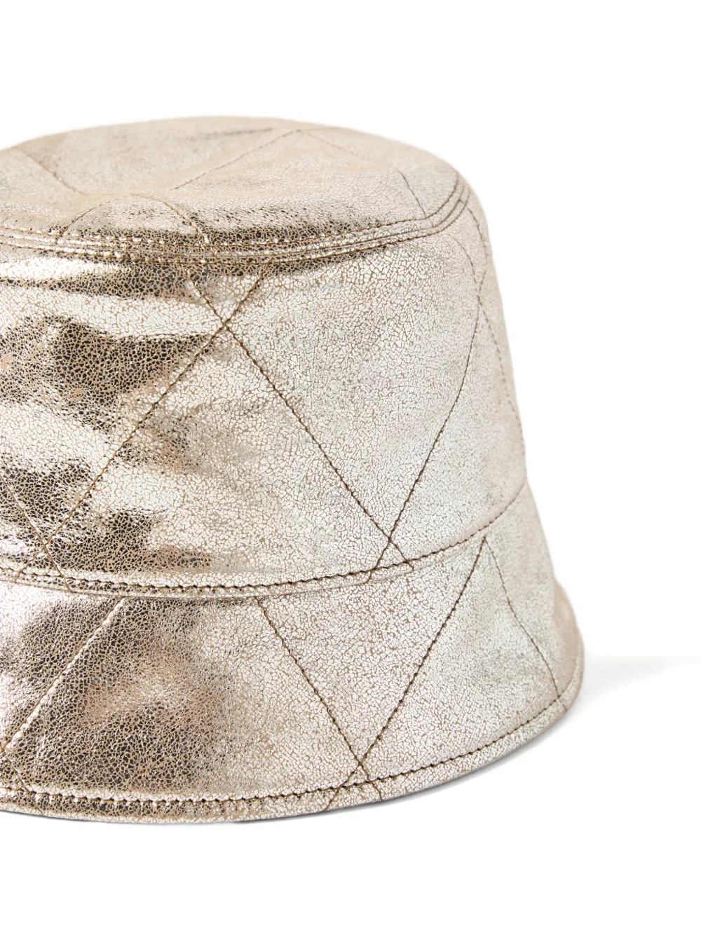 Brunello Cucinelli lamé bucket hat | Image 2